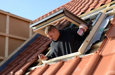 Pose de fenêtres de toit Velux aux Étilleux
